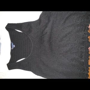 American Eagle Outfitters Tops - AMERICAN EAGLE BLACK CROPPED TANK American Eagle Outfitters Tops - AMERICAN EAGLE BLACK CROPPED TANK